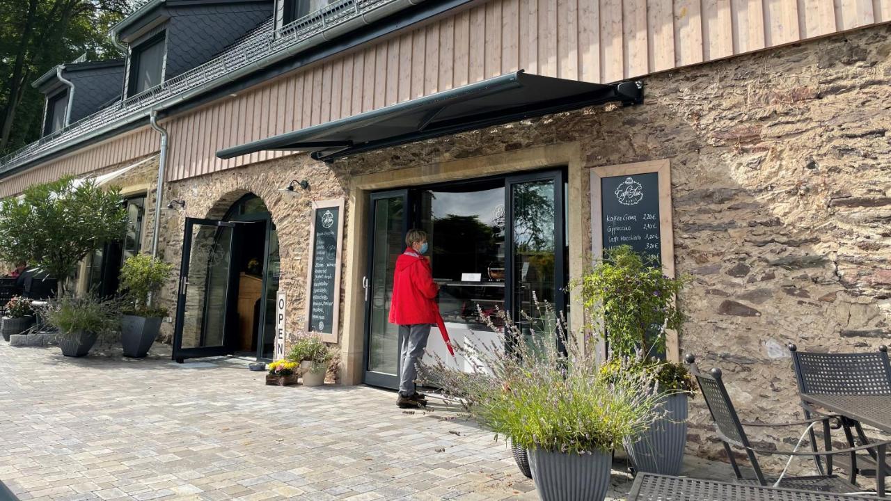 Cafe Ilse - Ferienwohnungen Ranis Eksteriør billede